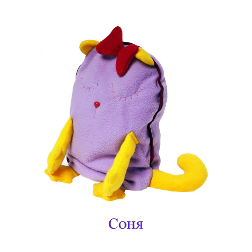 Игрушка мягкая "Кошка Соня" с микросферами ЭВА